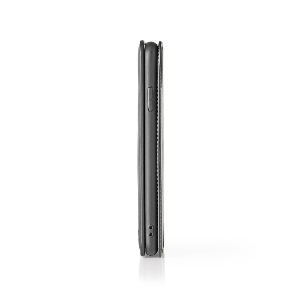 Nedis ssw10021bk zachte portemonnee boek voor samsung galaxy a50 zwart