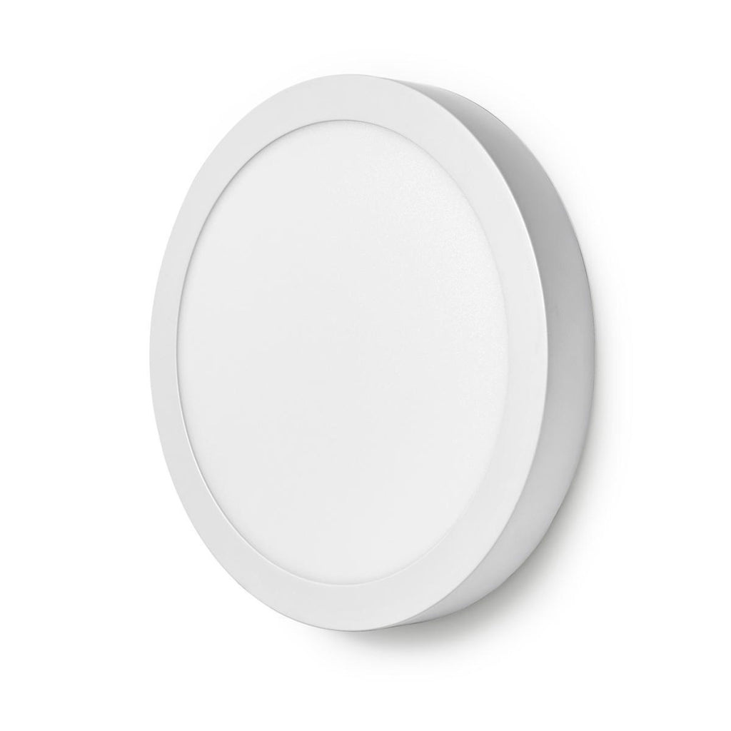 Nedis wifilaw20wt wifi slimme plafondlamp rond oslash; 30 cm warm tot koel met 1200 lm 18 w slank design aluminium