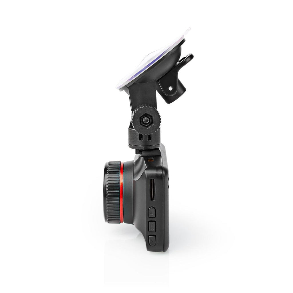 Nedis DCAM15BK Dashcam Full Hd 1080 P 1 Ch 3,0 Inch Kijkhoek Bestelwagen 120 graden; Metalen Behuizing