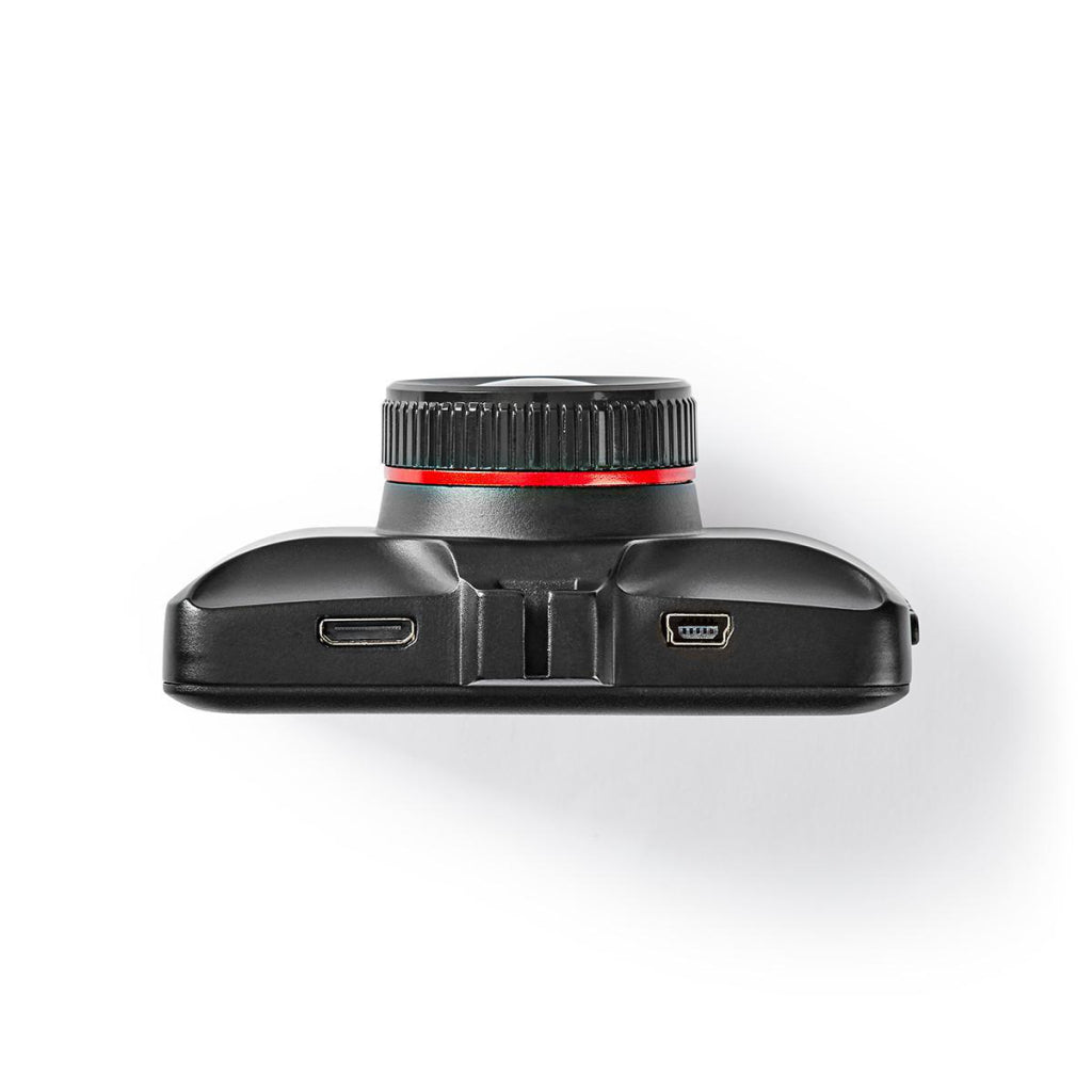 Nedis DCAM15BK Dashcam Full Hd 1080 P 1 Ch 3,0 Inch Kijkhoek Bestelwagen 120 graden; Metalen Behuizing