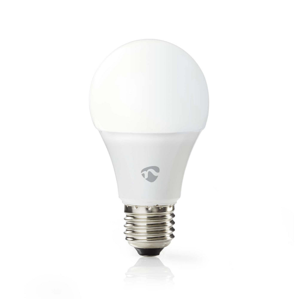 Nedis WIFILW12WTE27 Smartlife Ledlamp Wi-Fi E27 800 Lm 9 W Warm Wit 2700 K Energieklasse: A+ Android-systeem; iOS Diameter: 60 mm A60