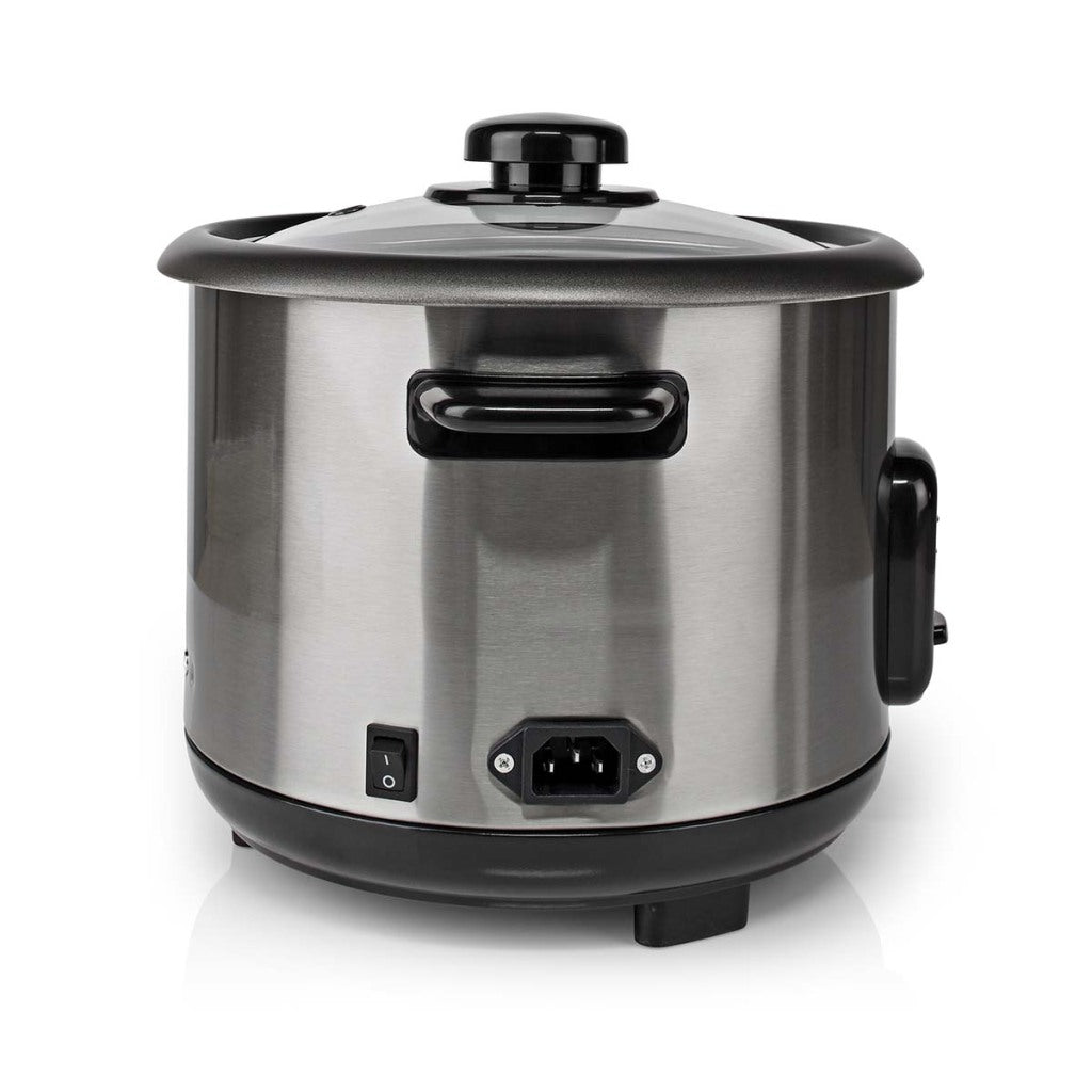 Nedis karc115al rijstkoker 1,5l 500w zilver