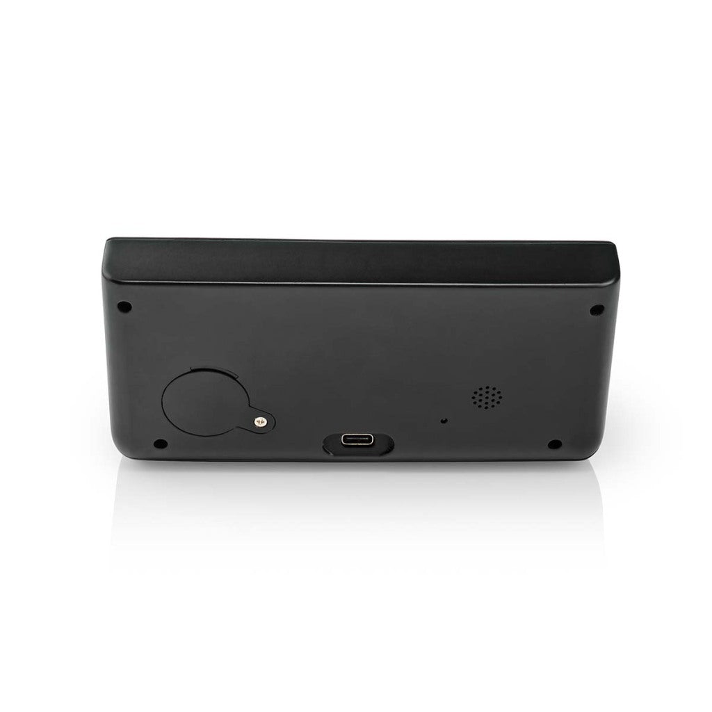 Nedis wekker met draadloze oplader