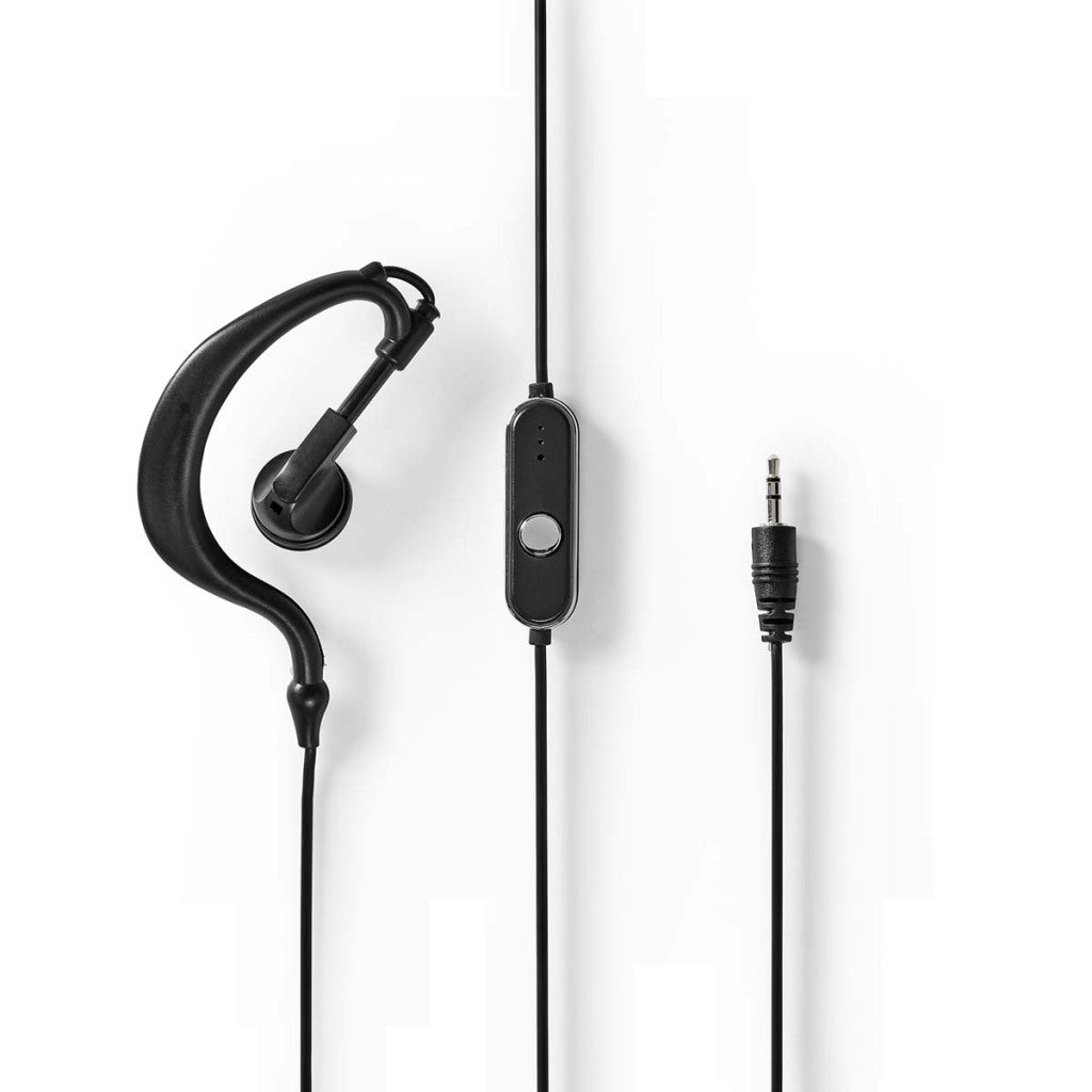 Nedis WLTK0610BK Walkie Talkie Set 2 Handsets Tot 6 Frequentiekanalen: 8 Vox Tot 3 Uur Koptelefoonuitgang 2 Headsets Zwart