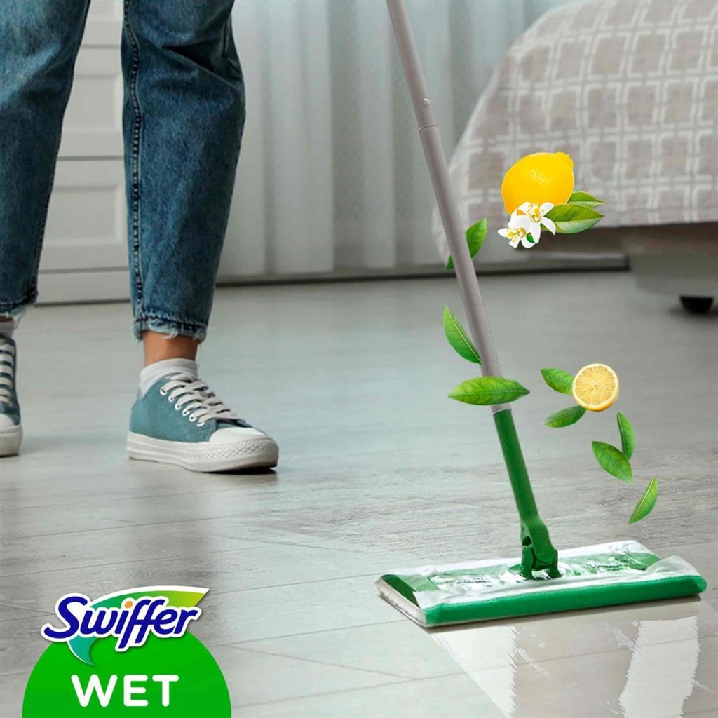 Swiffer wet vloerwisser doekjes citrus fresh 24 stuks