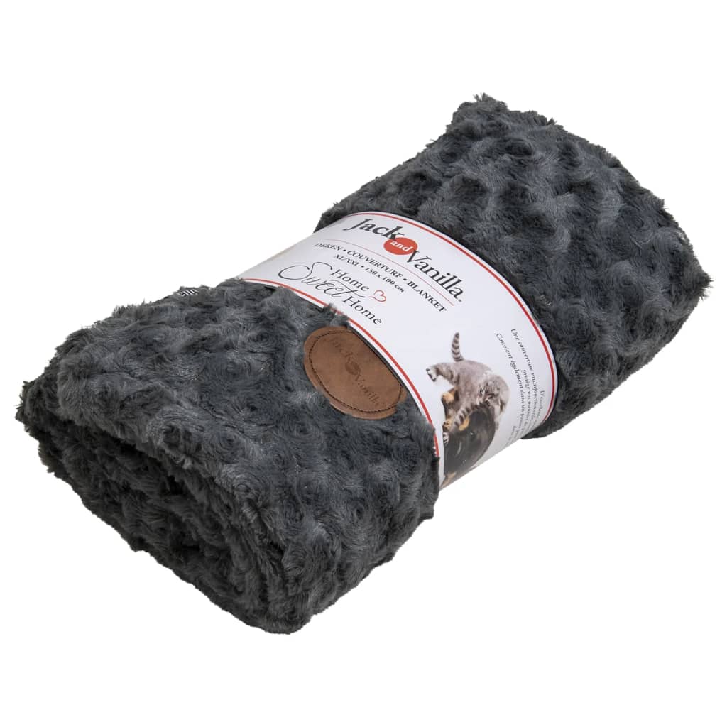 Jack en Vanilla Jack en Vanilla Huisdierendeken Coal XL-XXL 150x100 cm