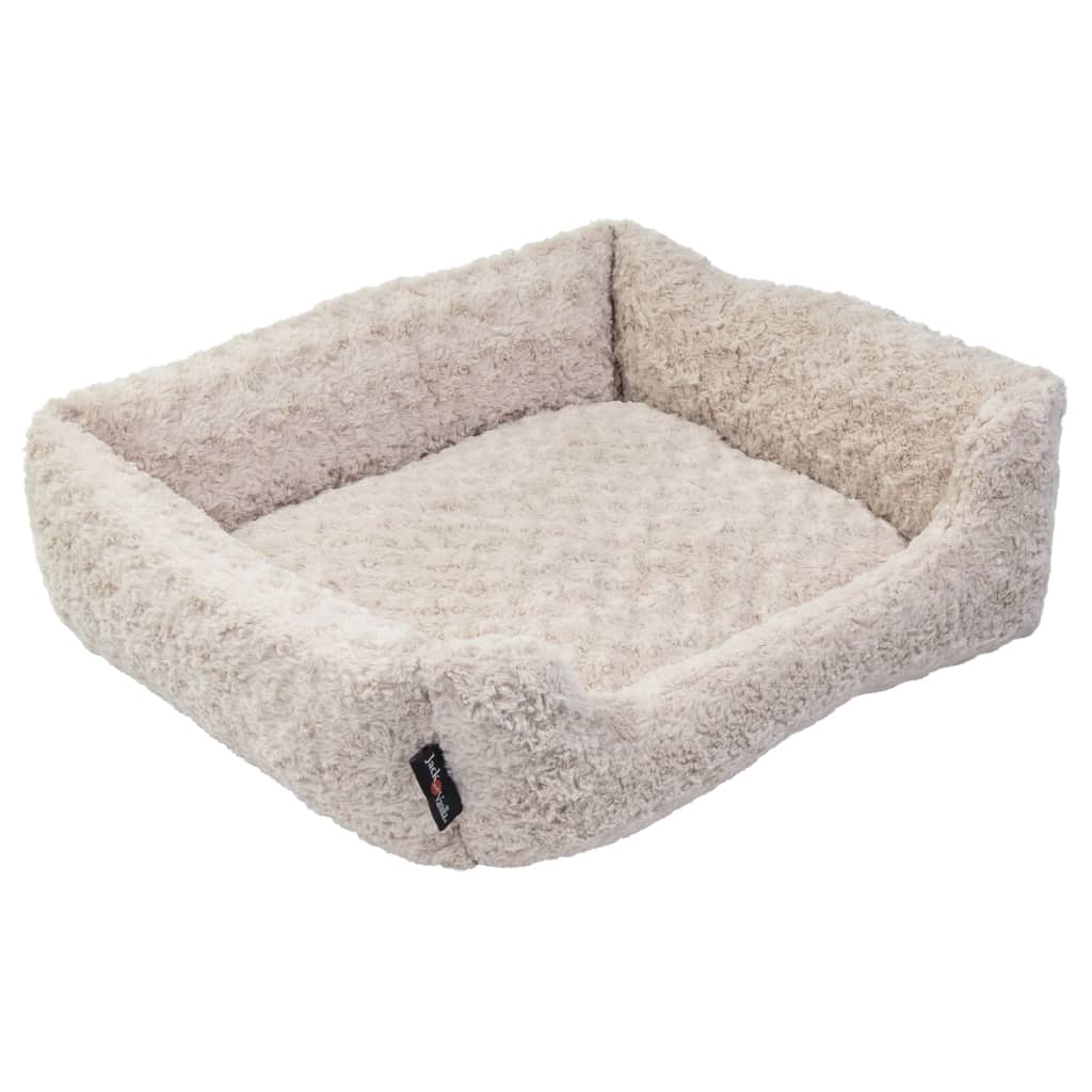 Jack and Vanilla Jack and Vanilla Huisdierenbank Softy S 60x52x18 cm rozet beige