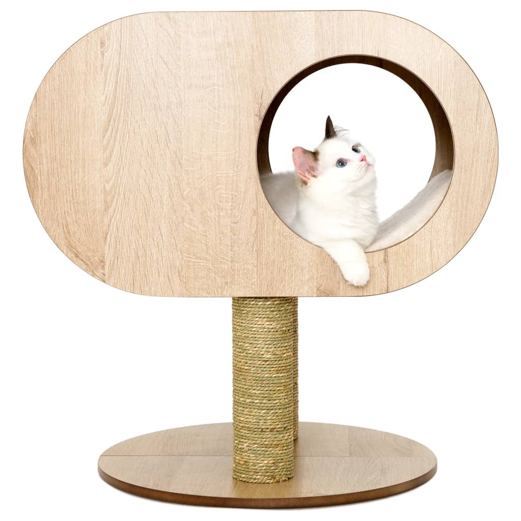 Jack en Vanilla Jack en Vanilla Kattenmeubel cocon Molly 48x48x62 cm bruin