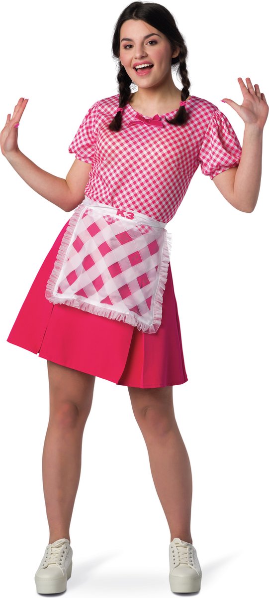 K3 verkleedkleding - verkleedjurk de 3 biggetjes - voor volwassenen