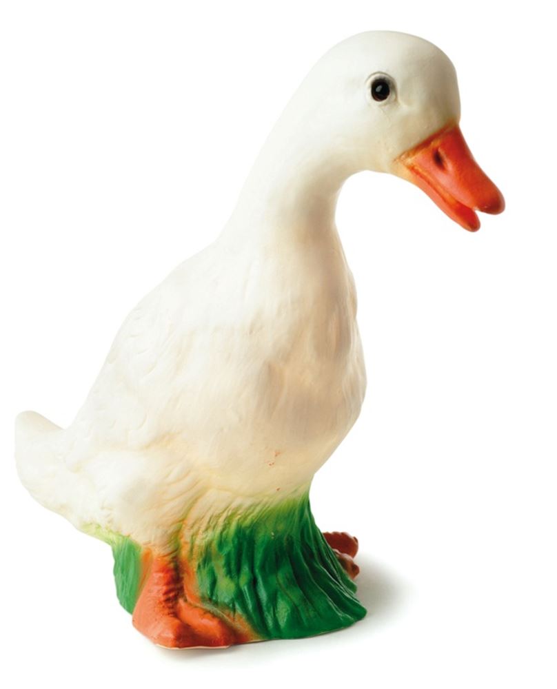Egmont lamp eend staand wit 29 cm.