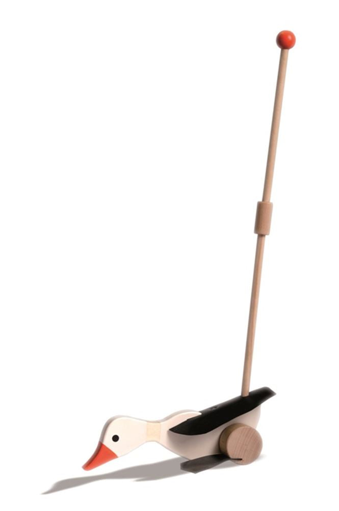 Egmont houten loopstok gans. fsc. 67 cm.