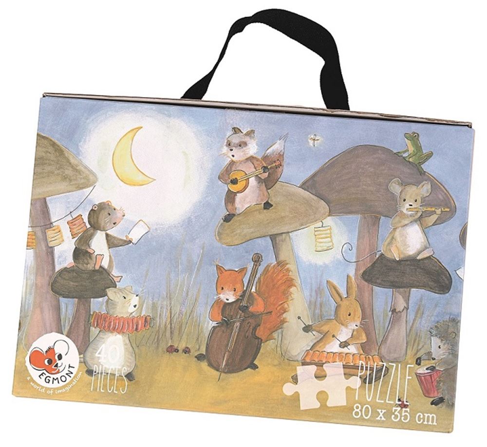 Egmont puzzel 40 stukjes muzikant. fsc k