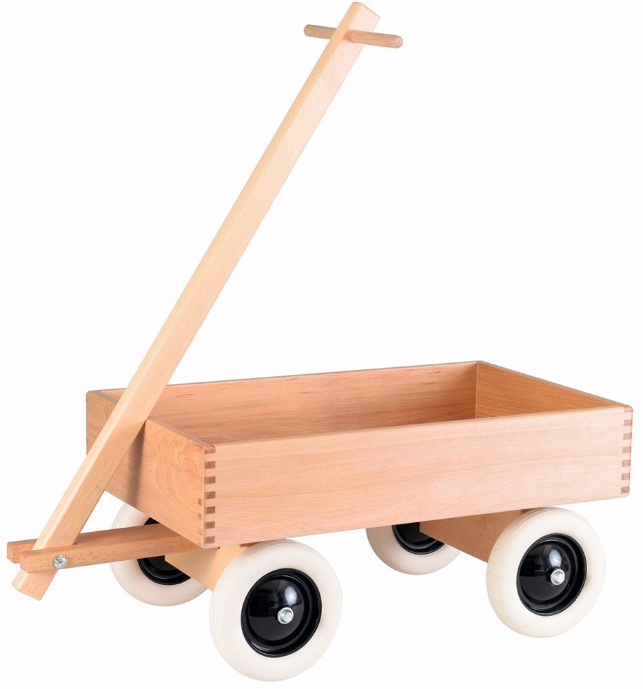Egmont bolderkar hout. 47x27x35 cm. 1+