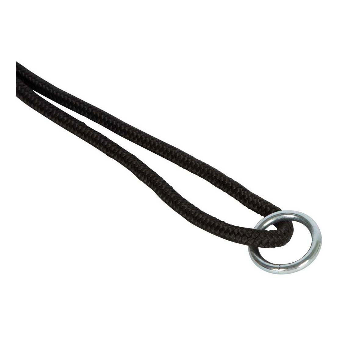 Kleine voet - houten draaibare trapeze schommel zwarte lijn