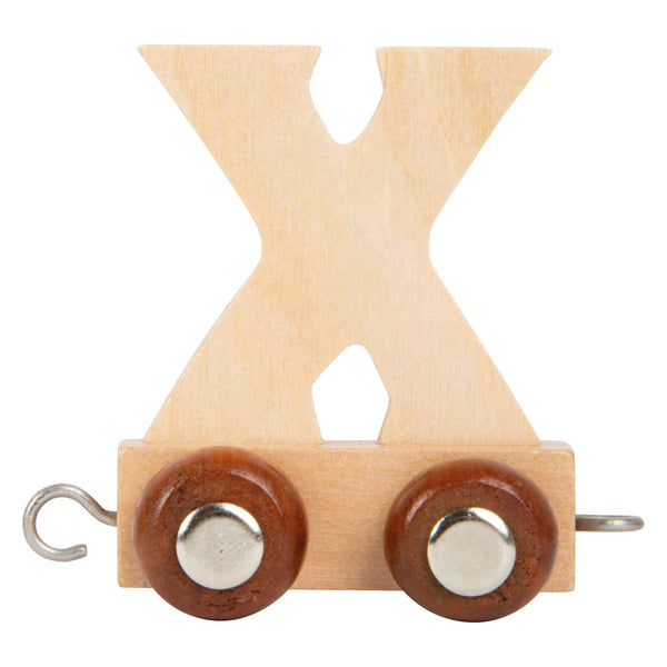 Small foot - houten lettertrein - x - 12 stuks