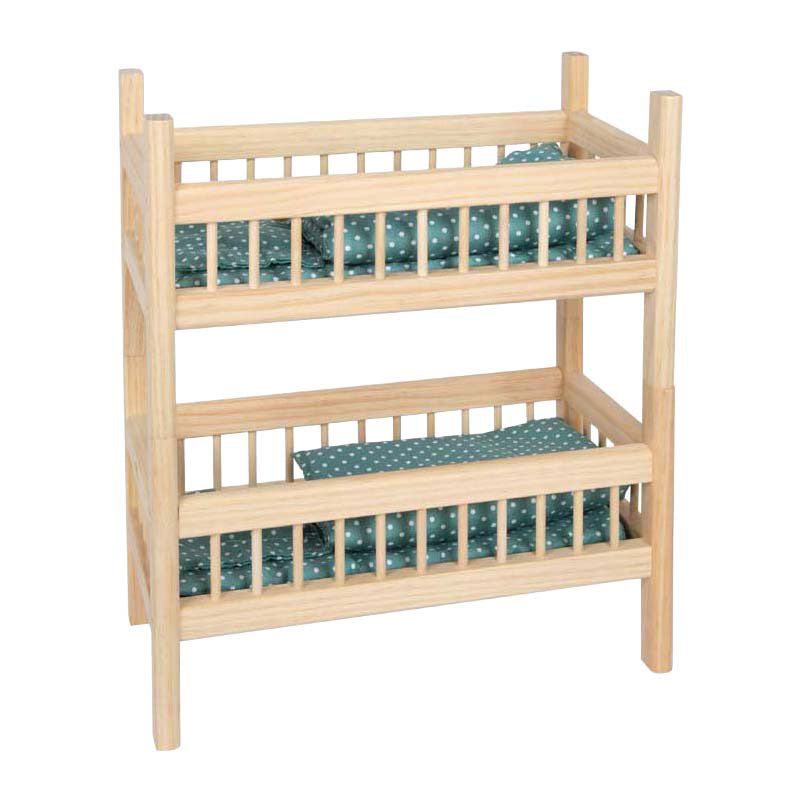Small foot - houten poppenstapelbed