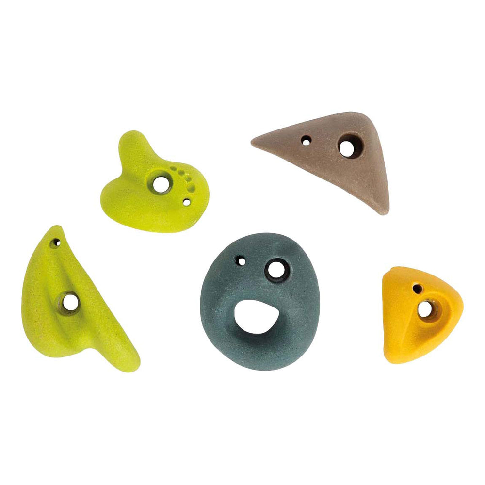 Small foot - houten klimmuur met klimstenen