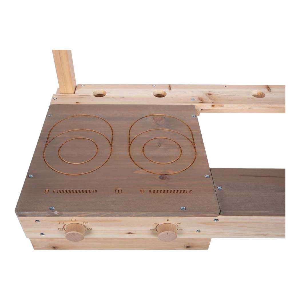 Small foot - houten verhoogde modderkeuken