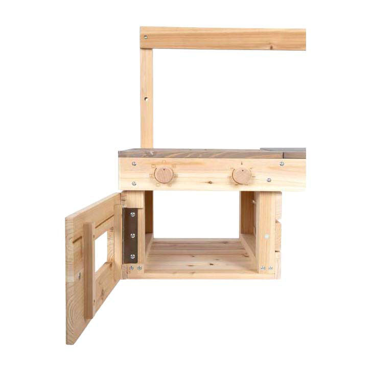 Small foot - houten verhoogde modderkeuken