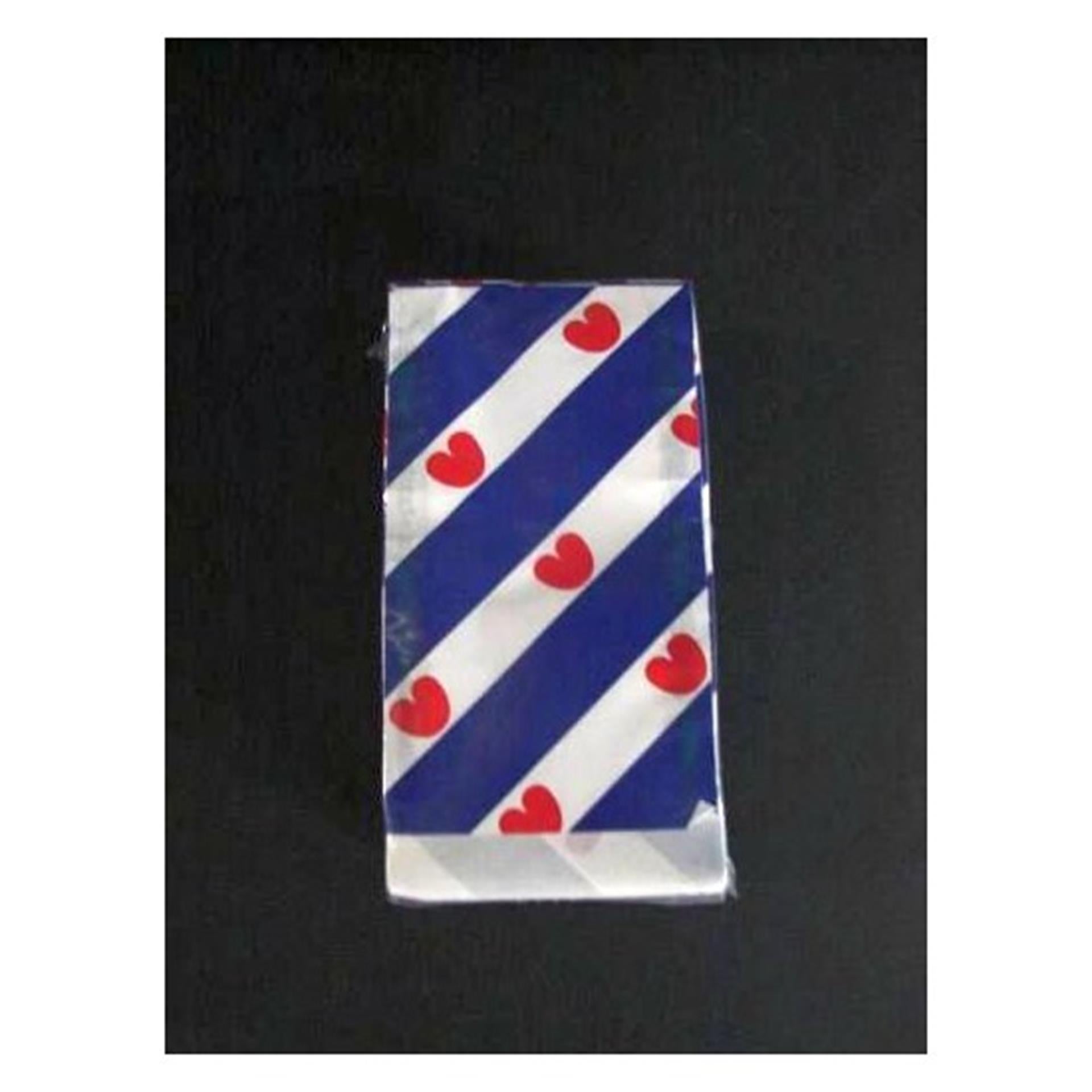 Vlakke zakjes friesland 7x13 200st