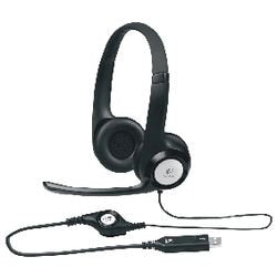 Headset logitec h390 usb zwart