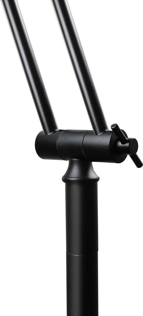 Unilux dely 2.0 articulé vloerlamp zwart