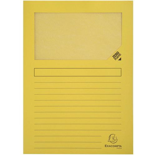 Exacompta sorteermap forever 50109e 31x22cm geel