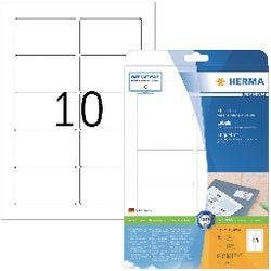 Herma 5028 printeretiket wit zelfklevend printerlabel