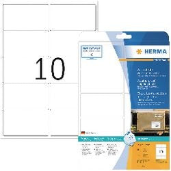 Etiketten herma