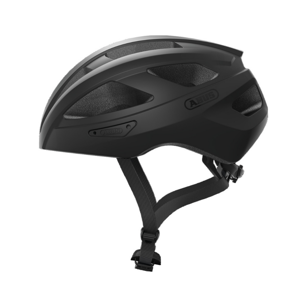 Abus helm MacatGoud glanzend fluweel Zwart L 58-62cm
