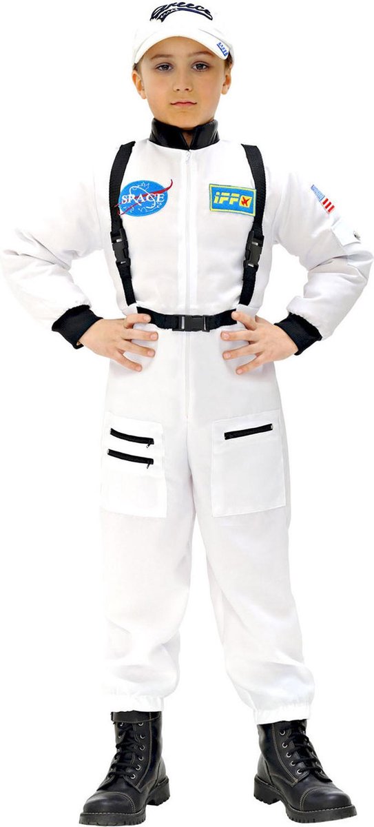 Finidi astronaut pak voor jongens - verkleedkleding - 128-140 128