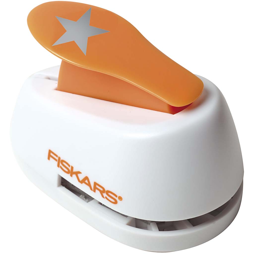 Creatief bedrijf fiskars figuurspons ster, 25mm