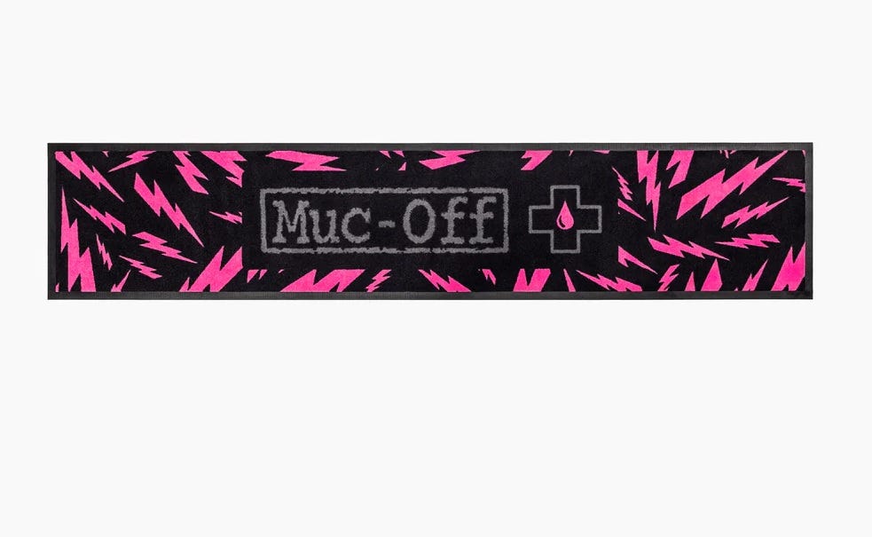 Muc-off vloermat absorbent bike mat (200x40cm)