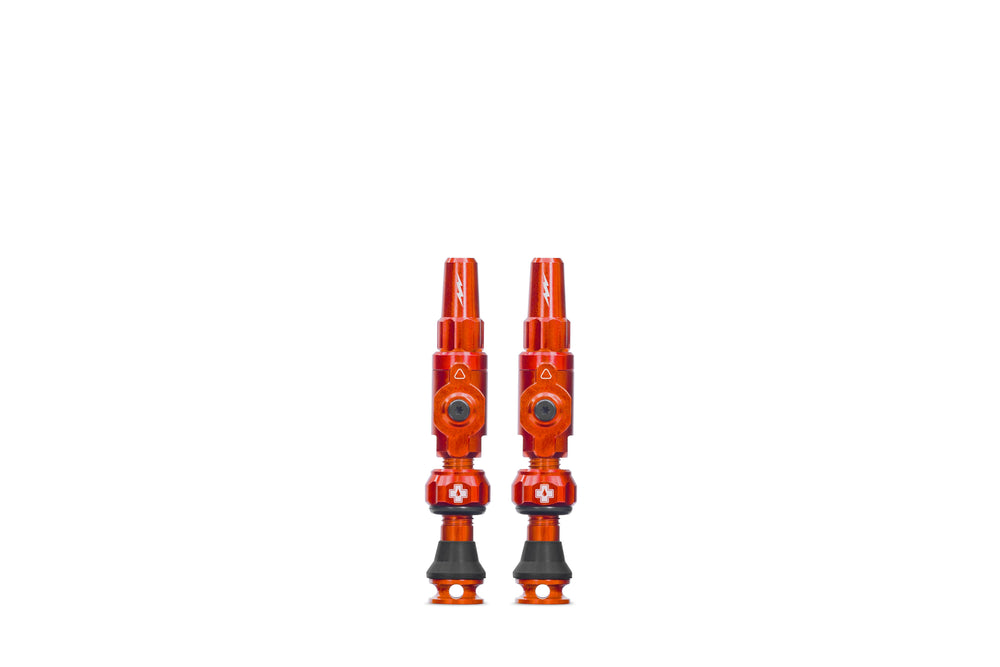 Muc-off tubeless ventiel big bore lite small orange franse presta ventiel 30mm