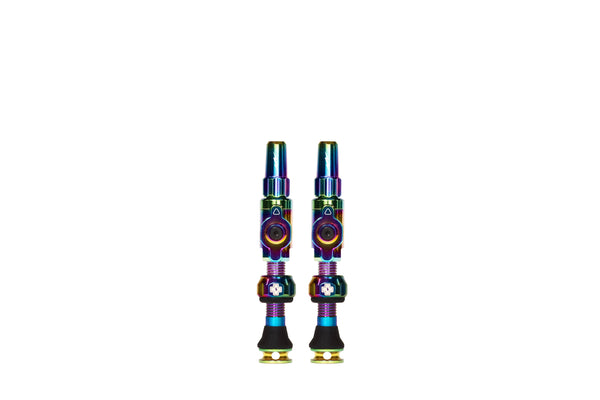 Muc-off tubeless ventiel big bore lite medium iridescent franse presta ventiel 35mm