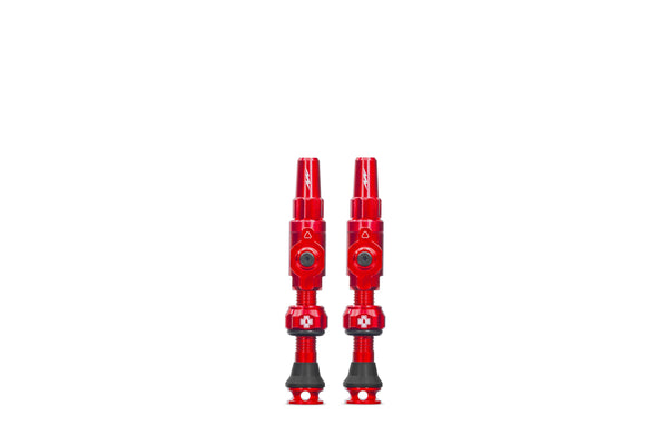 Muc-off tubeless ventiel big bore lite medium red franse presta ventiel 35mm