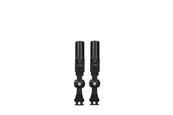 Muc-off tubeless ventiel big bore hybrid medium black auto schräder ventiel 35mm
