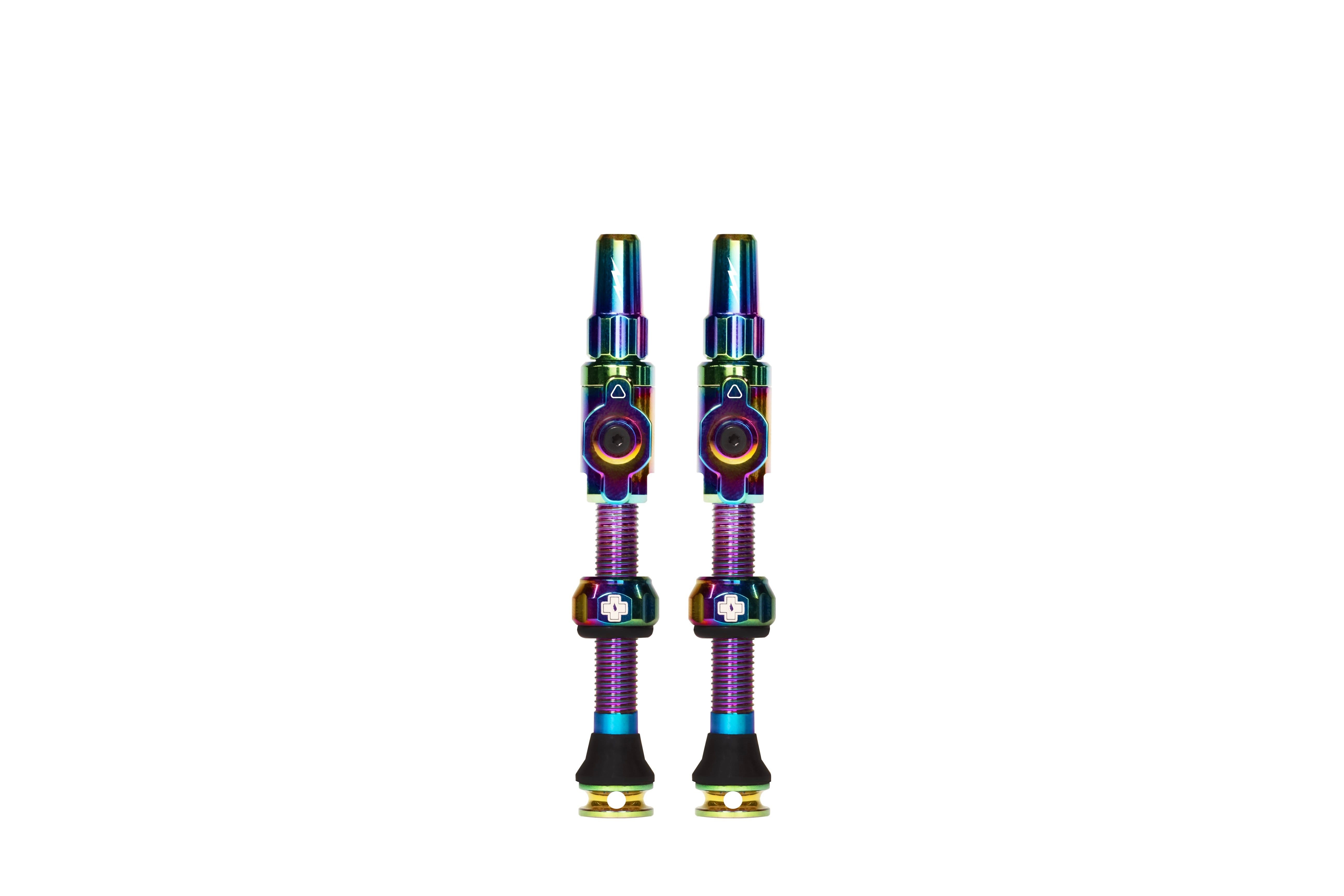 Muc-off tubeless ventiel big bore lite large iridescent franse presta ventiel 45mm