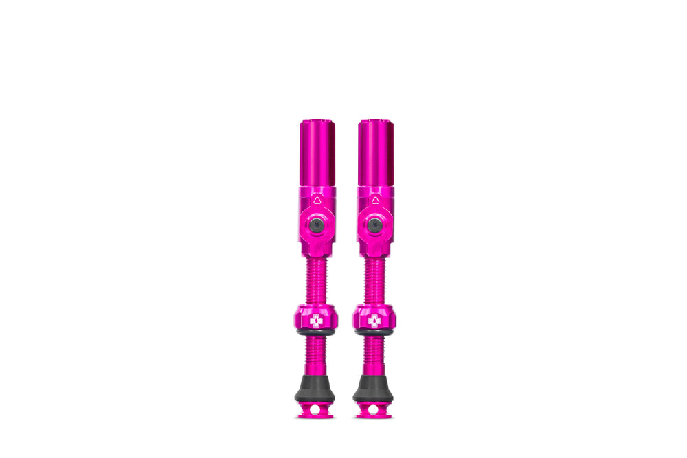 Muc-off tubeless ventiel big bore hybrid large pink auto schrã¤der ventiel 45mm