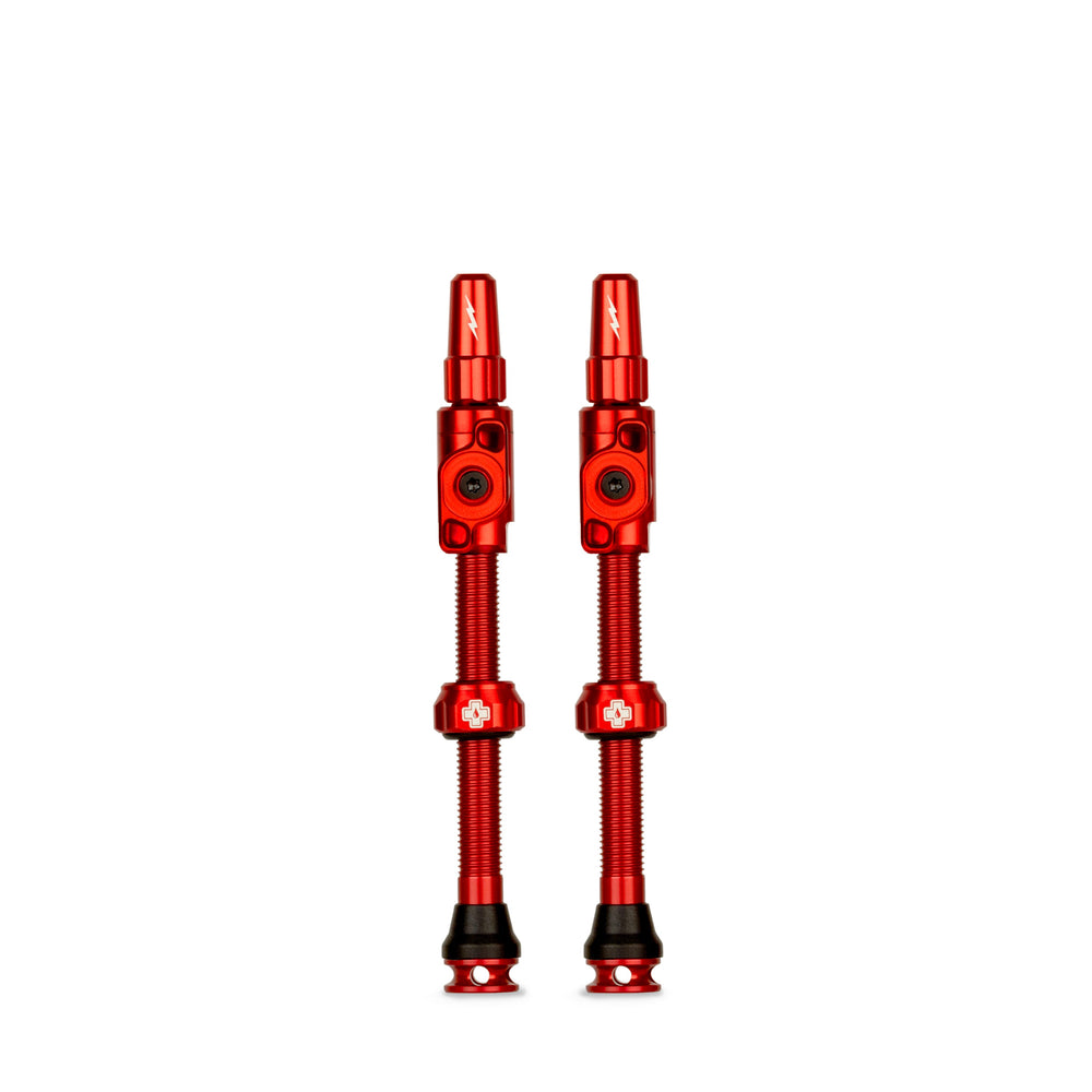 Muc-off tubeless ventiel big bore lite xlarge red franse presta ventiel 60mm