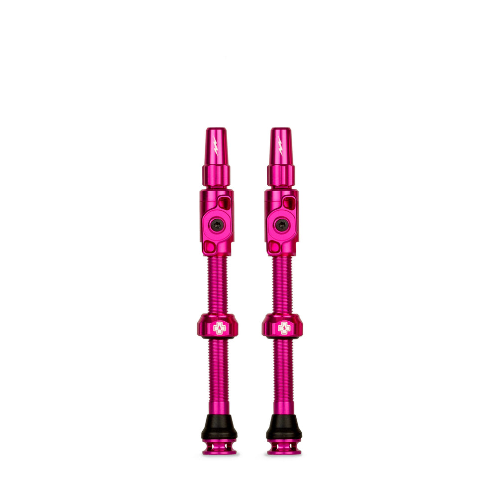 Muc-off tubeless ventiel big bore lite xlarge pink franse presta ventiel 60mm