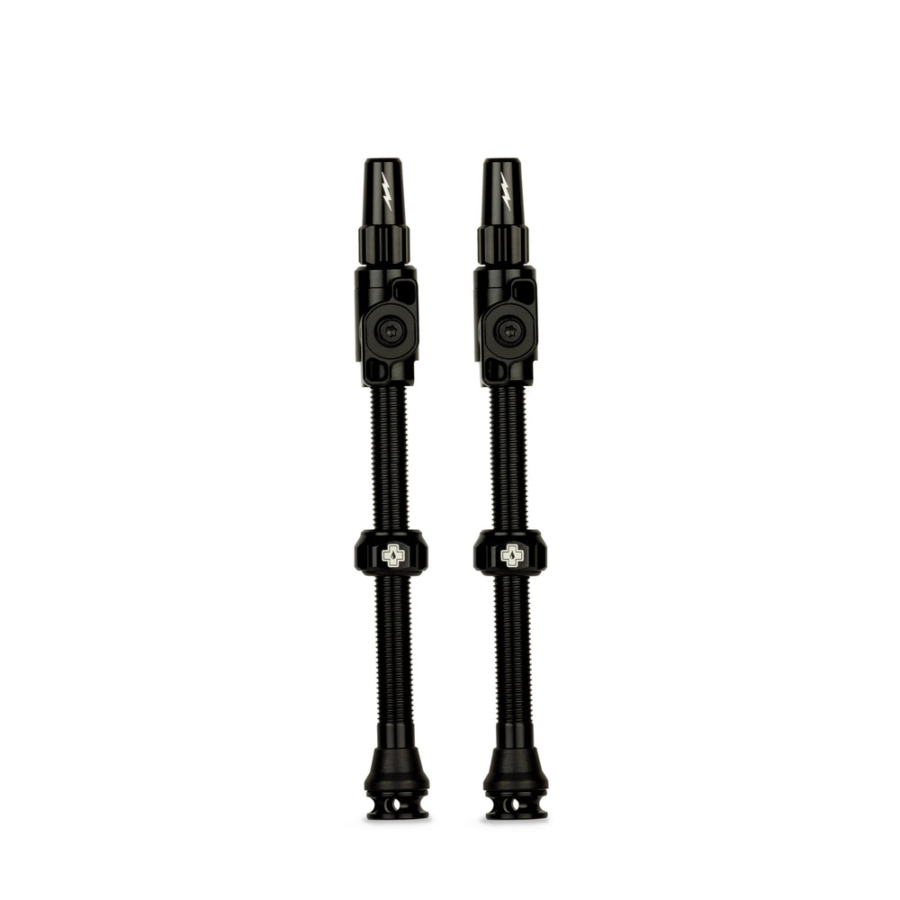Muc-off tubeless ventiel big bore lite xxlarge black franse presta ventiel 70mm