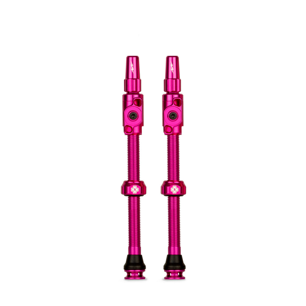 Muc-off tubeless ventiel big bore lite xxlarge pink franse presta ventiel 70mm