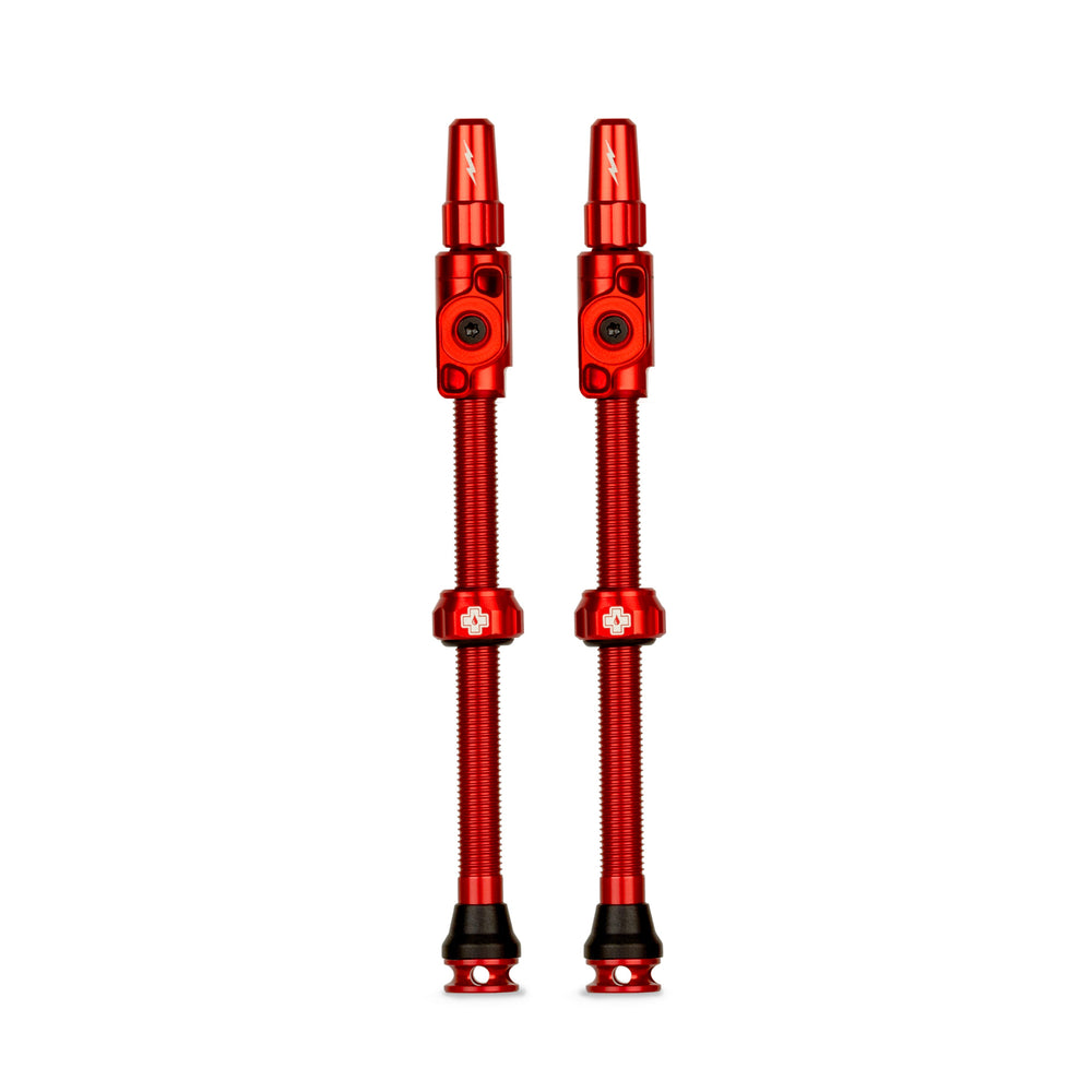 Muc-off tubeless ventiel big bore lite xxxlarge red franse presta ventiel 80mm