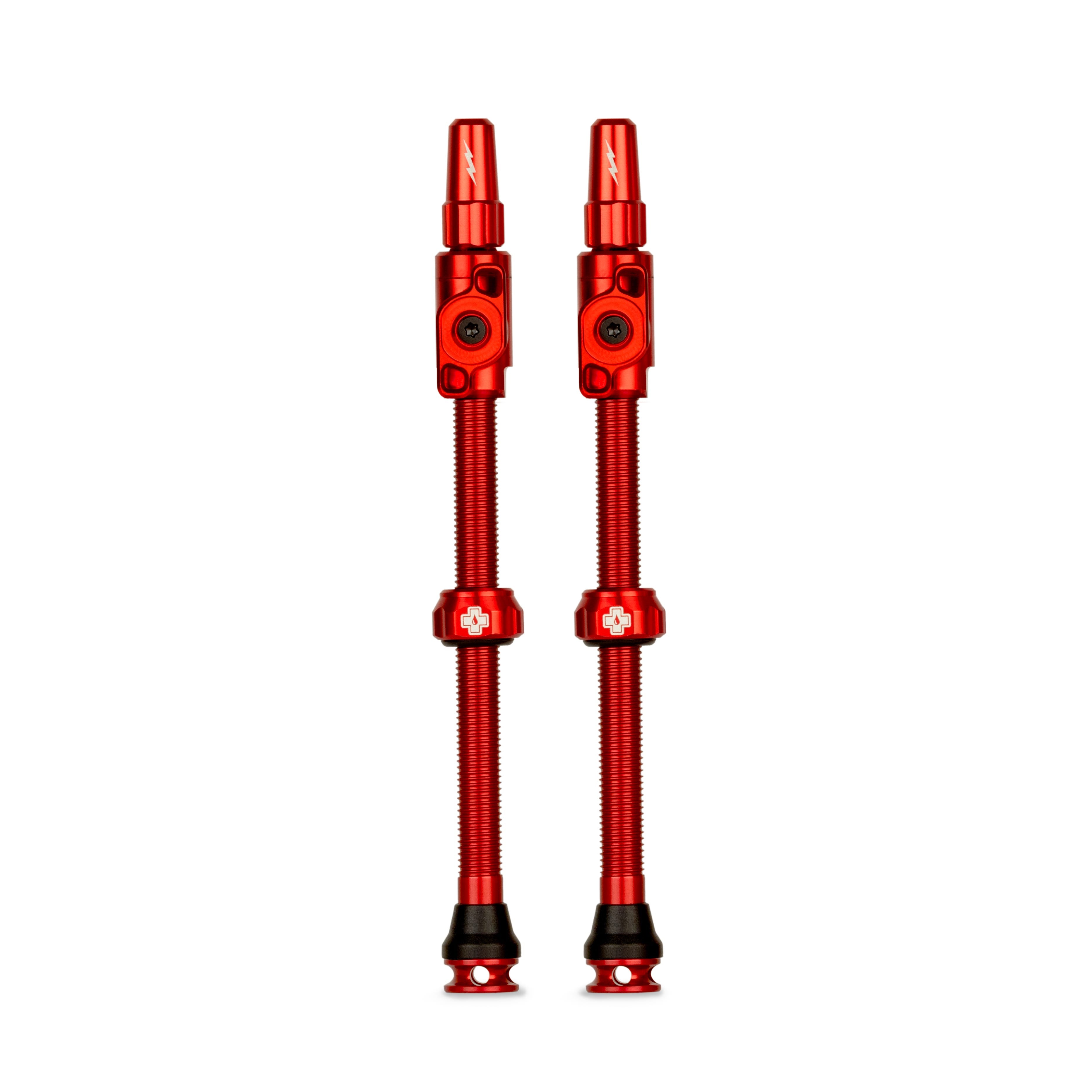Muc-off tubeless ventiel big bore lite xxxlarge red franse presta ventiel 80mm
