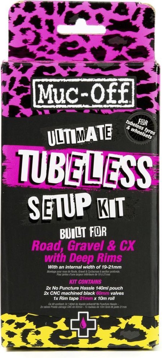 Muc-off ultimate tubeless kit road 60mm