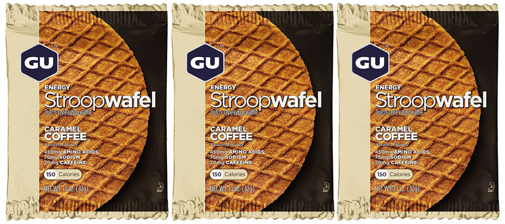 Gu energy stroopwafel 3x30g | salty`s caramel
