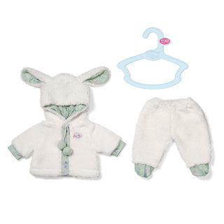 Baby born sheep outfit 43cm | 2 stuks