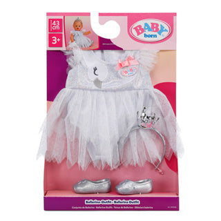 Baby born ballerina outfit 43cm | 2 stuks