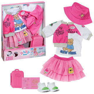 Baby born travel set 43 cm | 2 stuks